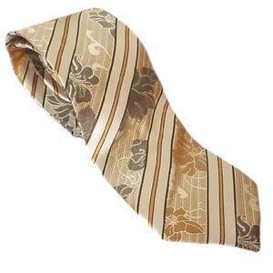 Irvine Park 100% Silk Hand Made Vintage Tie Career Wear Business Casual Office